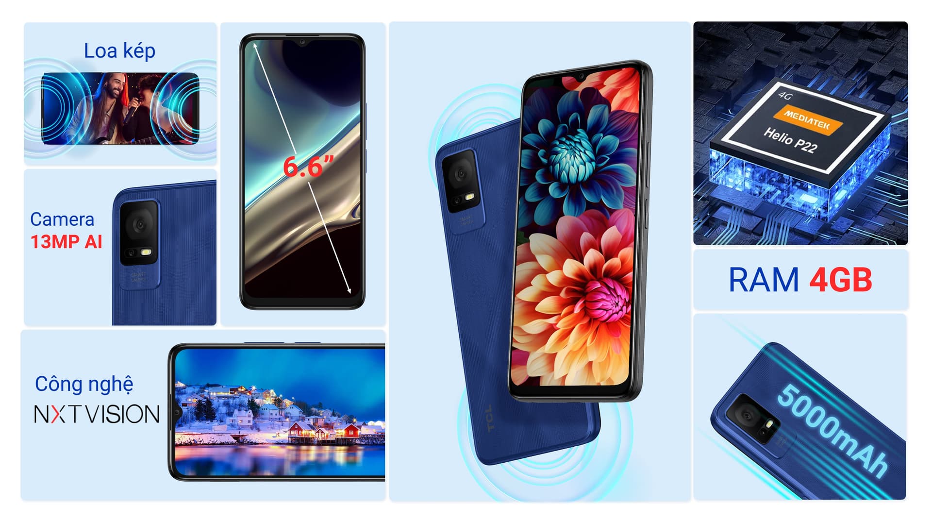 Ảnh Điện thoại TCL 406s 4GB/64GB