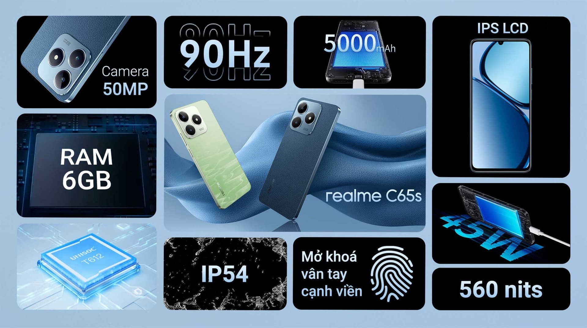 Ảnh Điện thoại realme C65s 6GB/128GB