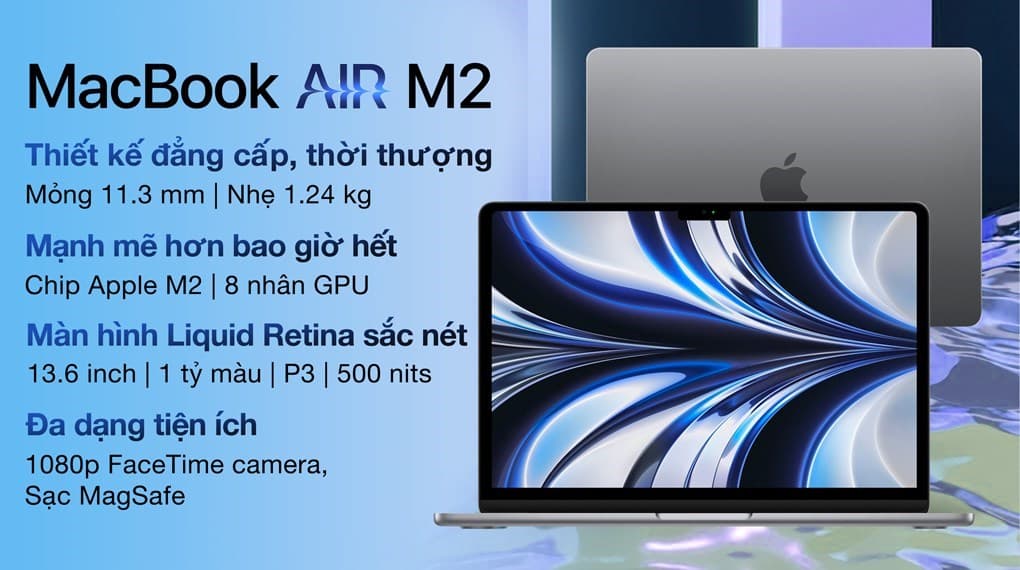 Ảnh Laptop MacBook Air 13 inch M2 16GB/256GB
