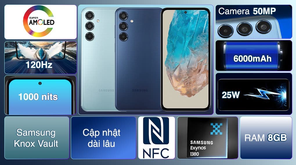 Ảnh Điện thoại Samsung Galaxy M35 5G 8GB/256GB