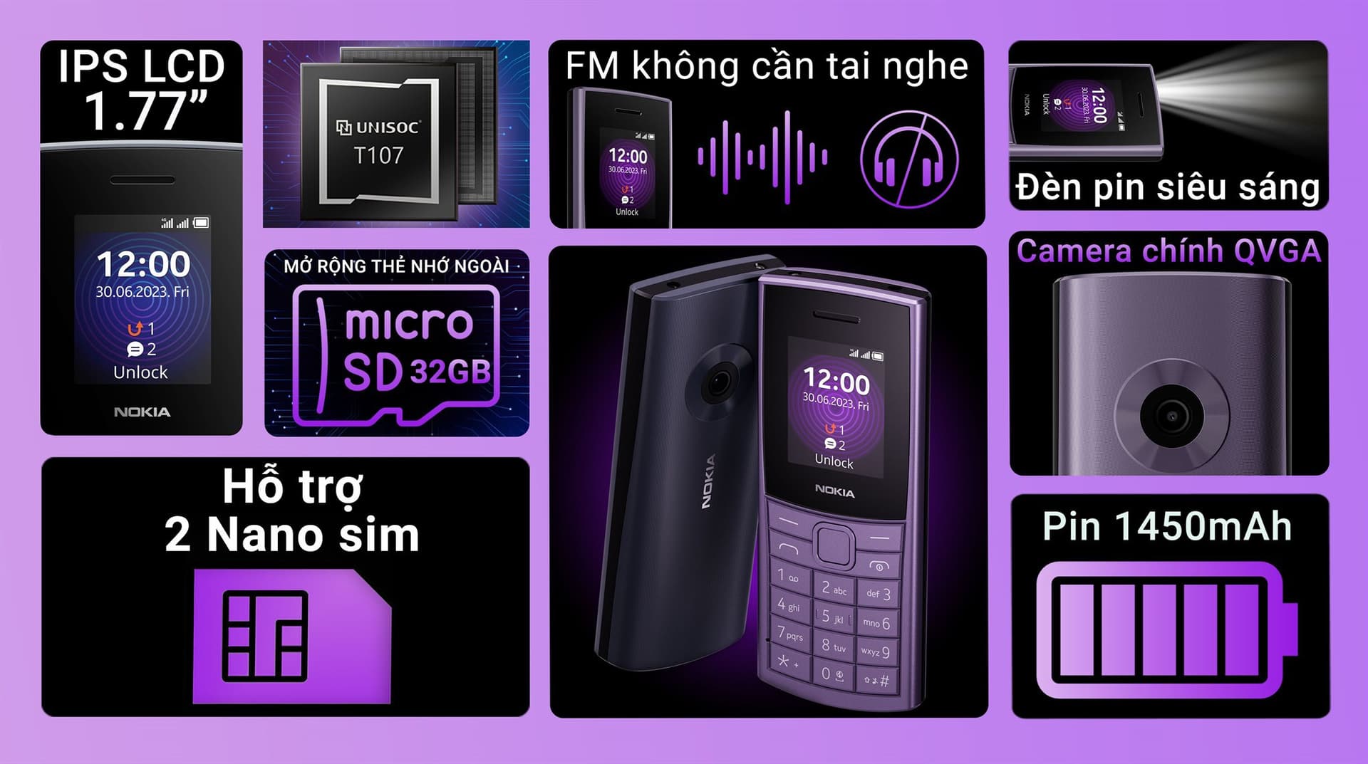 Ảnh Điện thoại Nokia 110 4G Pro