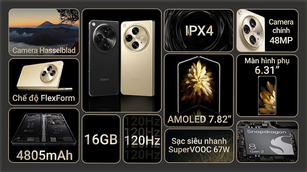 Ảnh Điện thoại OPPO Find N3 5G 16GB/512GB