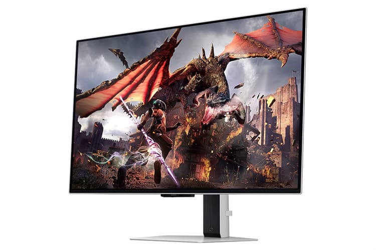 Ảnh Màn hình Samsung Gaming Odyssey OLED G8 G80SD LS32DG802SEXXV 32 inch/4K/OLED/240Hz/0.03ms