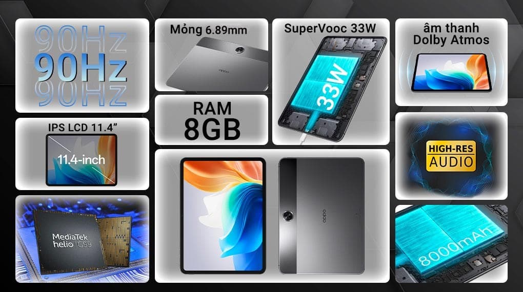 Ảnh Máy tính bảng OPPO Pad Neo 4G 8GB/128GB