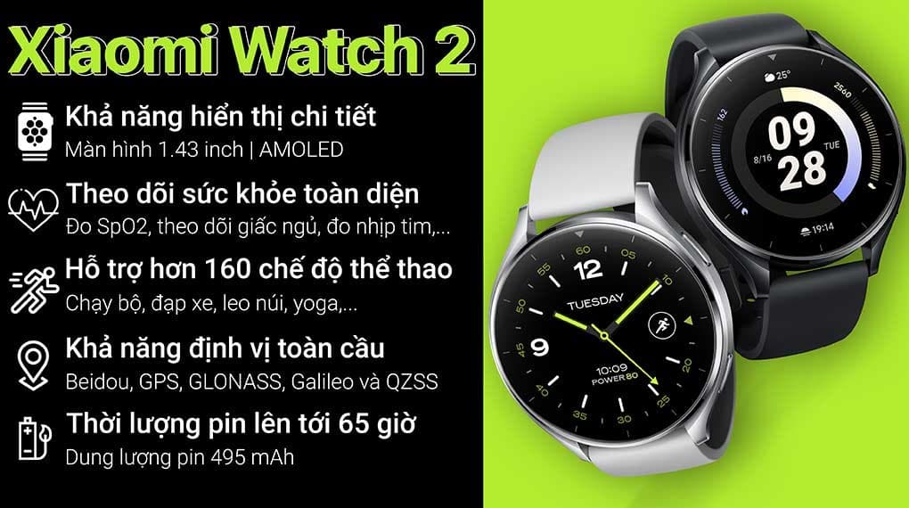 Ảnh Đồng hồ thông minh Xiaomi Watch 2 47.8mm