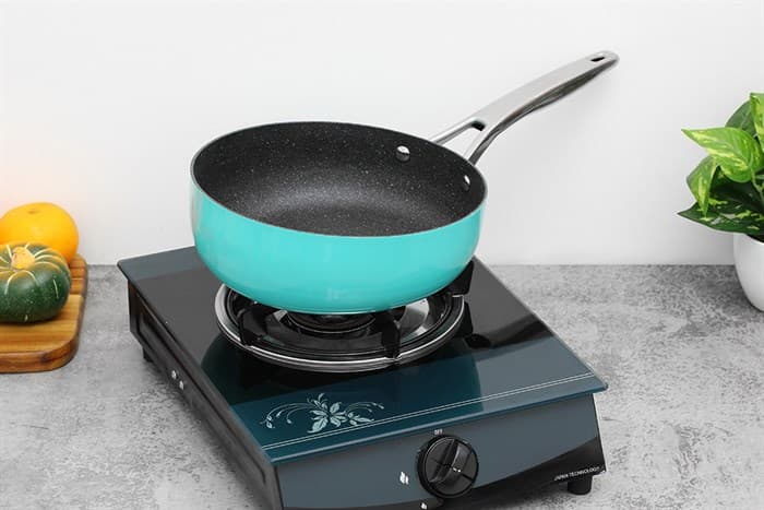 Ảnh Chảo nhôm sâu chống dính vân đá đáy từ 24 cm Elmich Hera EL-8241