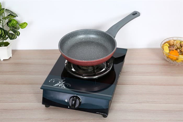 Ảnh Chảo nhôm chống dính vân đá đáy từ 24 cm Sunhouse SBD24MP