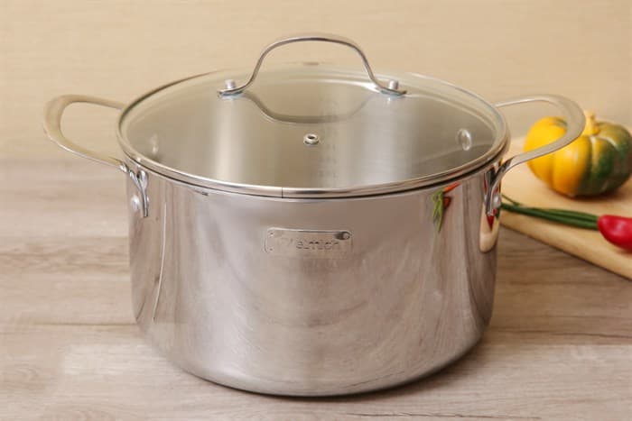 Ảnh Nồi inox nắp kính 24 cm Elmich Tri-Max 2353734
