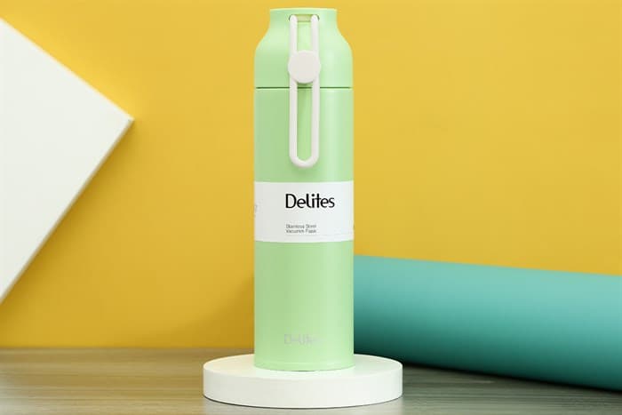 Ảnh Bình giữ nhiệt inox 350 ml Delites K350B73 Xanh - Tím