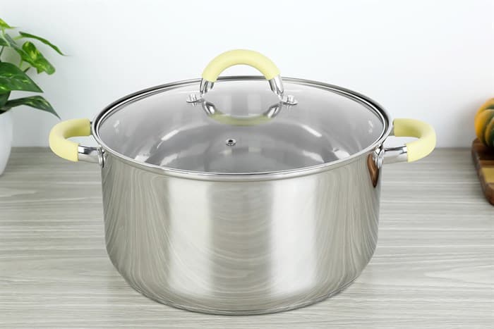 Ảnh Nồi inox 3 đáy nắp kính 28 cm Delites CW-S042-28A
