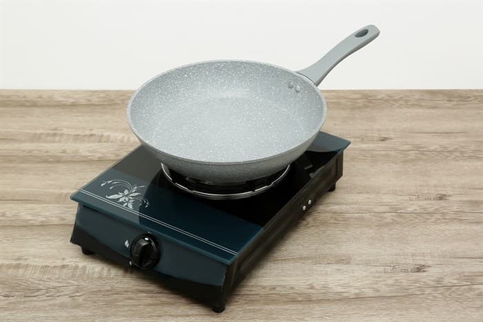 Ảnh Chảo nhôm chống dính vân đá đáy từ 30 cm Green Cook GCP02-30IH