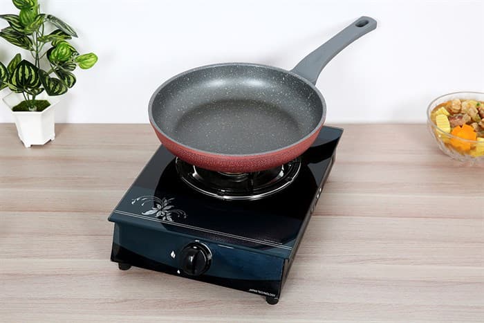 Ảnh Chảo nhôm chống dính vân đá đáy từ 28 cm Sunhouse SBD28MP