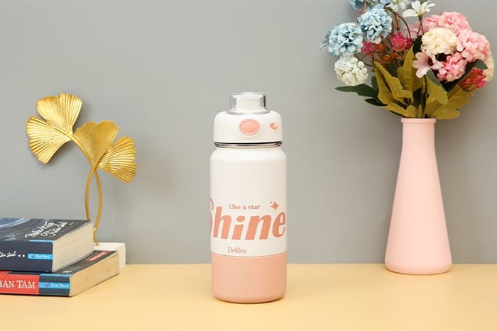Ảnh Bình giữ nhiệt Inox 500 ml Delites XB-23136 hồng