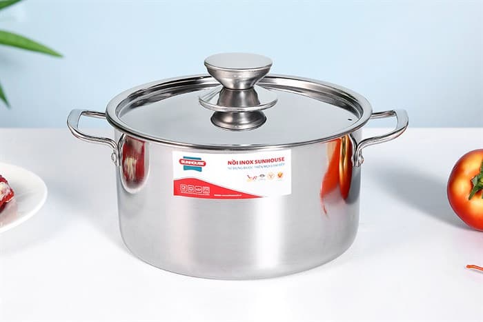 Ảnh Nồi inox nắp inox 20 cm Sunhouse SHG120-20