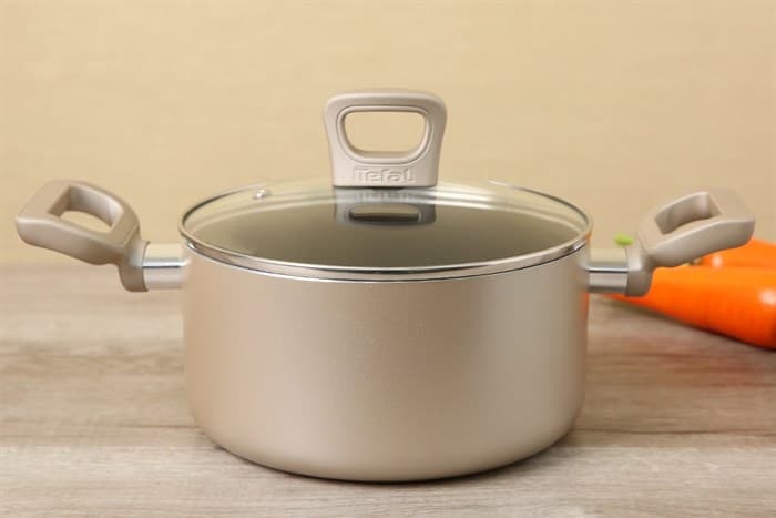 Ảnh Nồi nhôm chống dính nắp kính 20 cm Tefal H9104414
