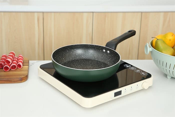 Ảnh Chảo nhôm chống dính vân đá đáy từ 24 cm Sunhouse SH24G