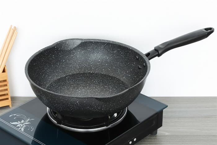 Ảnh Chảo nhôm sâu chống dính vân đá đáy từ 30 cm Sunhouse SHS30MRD