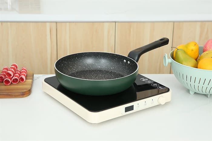 Ảnh Chảo nhôm chống dính vân đá đáy từ 26 cm Sunhouse SH26G