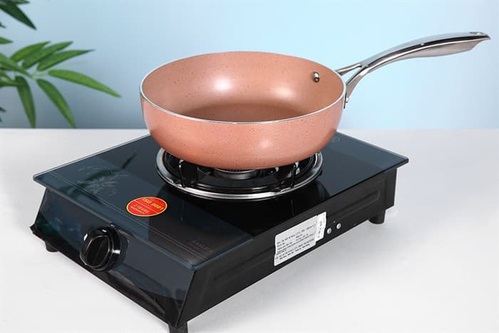 Ảnh Chảo nhôm sâu chống dính vân đá đáy từ 24 cm Elmich EL-5741MN