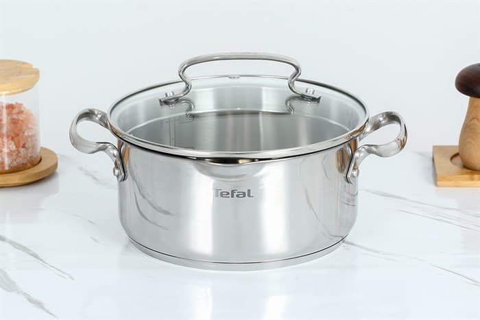 Ảnh Nồi inox nắp kính 20 cm Tefal Duetto Plus G7194455