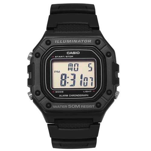 Ảnh Đồng hồ CASIO 43 mm Nam W-218H-1AVDF