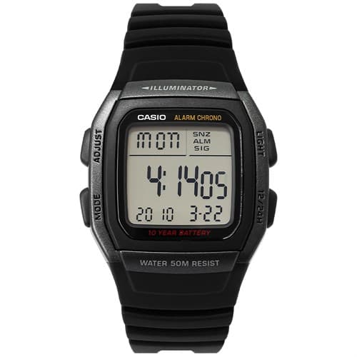 Ảnh Đồng hồ CASIO 35.7 mm Nam W-96H-1BVDF