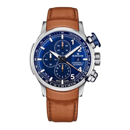 Ảnh Đồng hồ Edox Chronorally 45 mm Nam 01129-TBUCBR-BUBR