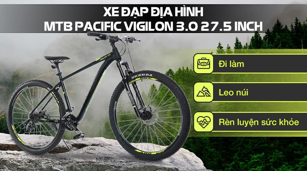 Ảnh Xe Đạp Địa Hình MTB Pacific Vigilon 3.0 27.5 inch