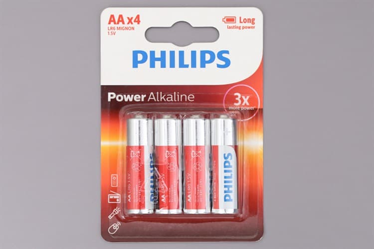 Ảnh Pin AA 4 viên Alkaline Philips LR6P4B