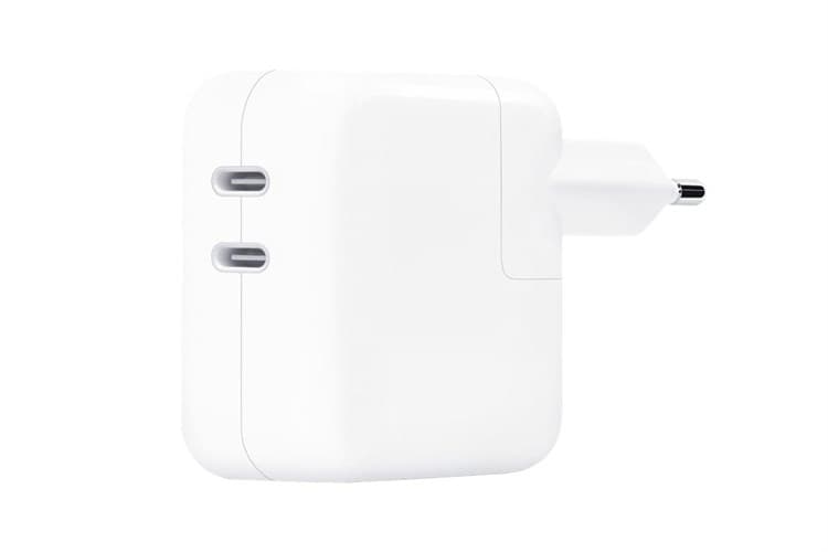 Ảnh Adapter sạc Apple 2 cổng USB-C 35W MNWP3