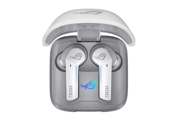 Ảnh Tai nghe Bluetooth True Wireless Gaming Asus Rog Cetra Trắng