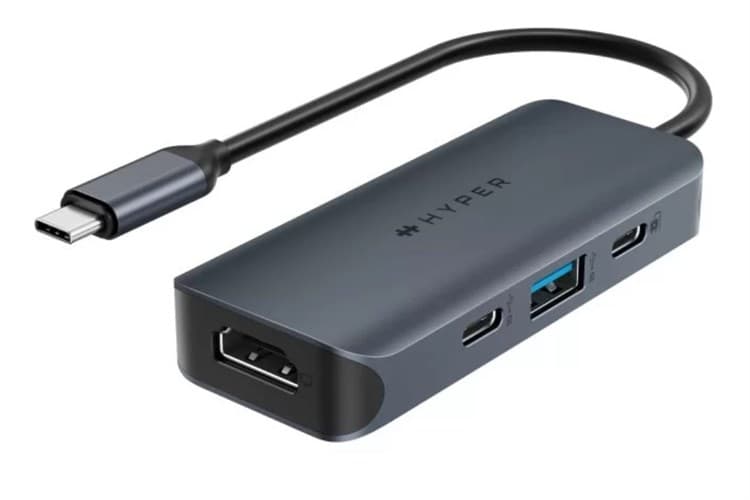 Ảnh Adapter chuyển đổi Type C 4 in 1 HyperDrive Next HD4001