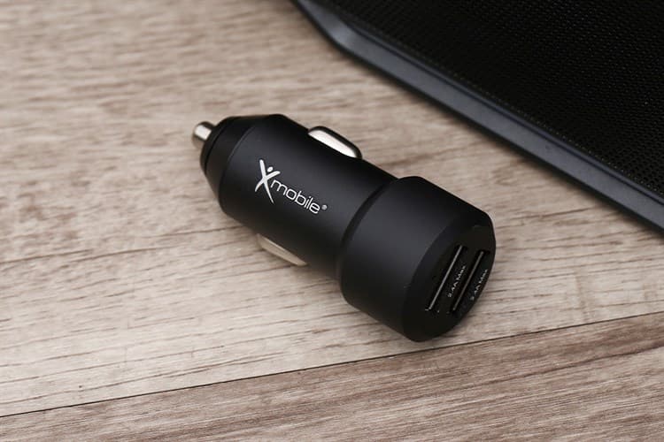 Ảnh Sạc xe hơi 2 cổng USB 12W Xmobile SN-177