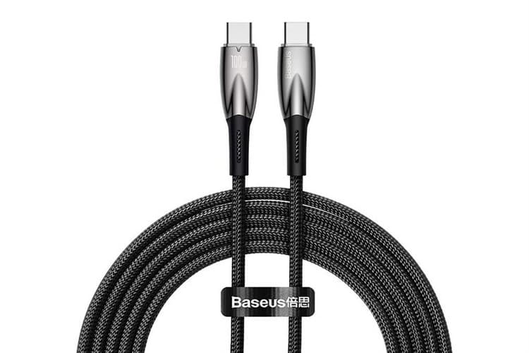 Ảnh Cáp Type C - Type C 2m Baseus Glimmer CB000025