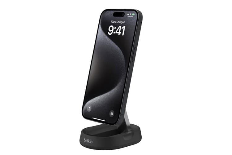 Ảnh Đế sạc không dây Magnetic 15W Belkin BoostCharge WIA008