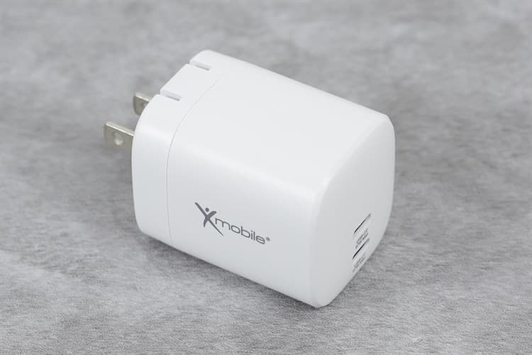 Ảnh Adapter Sạc 2 cổng Type C PD GaN 67W Xmobile DS266