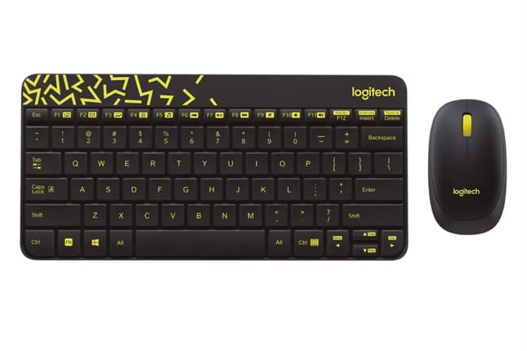 Ảnh Bộ Bàn Phím Chuột Không Dây Logitech MK240