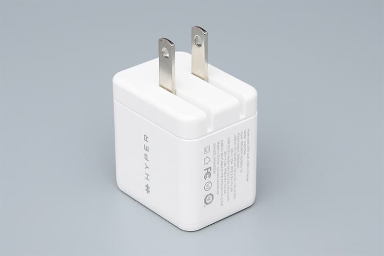 Ảnh Adapter Sạc 2 cổng Type C PD QC3.0 GaN 35W HyperJuice HJG35NA