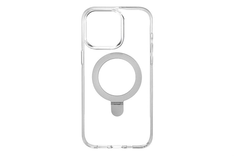 Ảnh Ốp lưng MagSafe iPhone 15 Pro Max Nhựa cứng viền dẻo Jincase Stand JCS0075