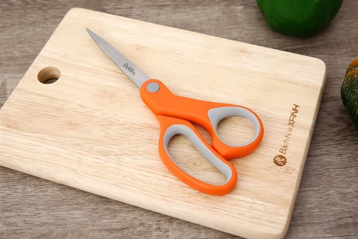 Ảnh Kéo nhà bếp thép không gỉ 2Cr13 Delites KE004
