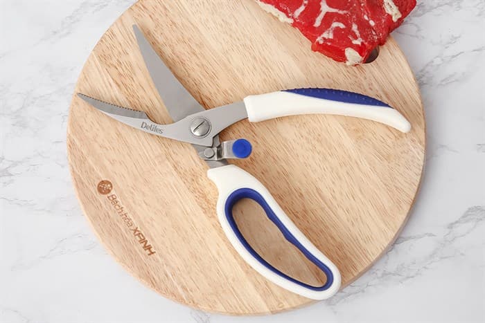 Ảnh Kéo cắt xương thép không gỉ 2Cr13 Delites S51013