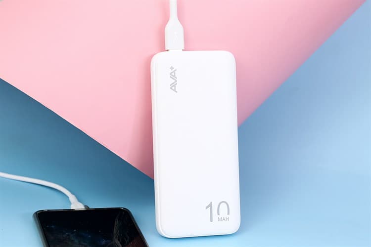 Ảnh Pin sạc dự phòng Polymer 10000mAh Type C 12W AVA+ PJ JP260