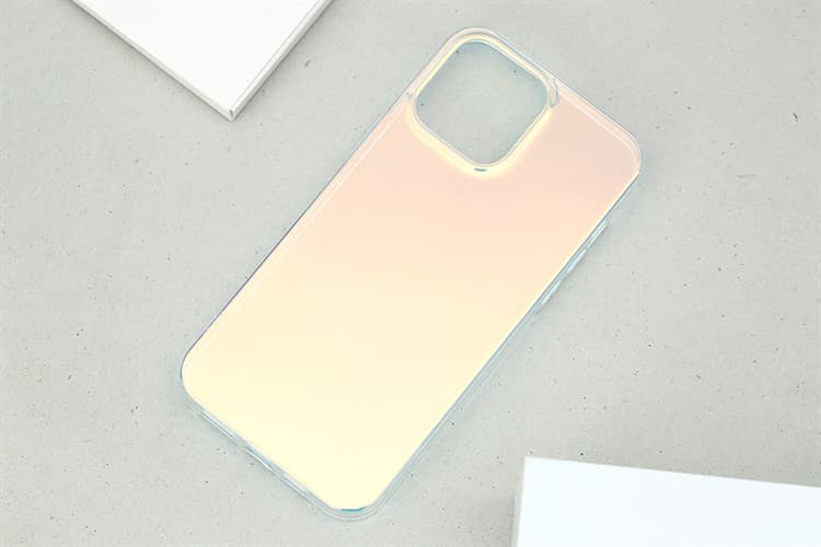 Ảnh Ốp lưng iPhone 13 Pro Max Nhựa Dẻo Rainbow OSMIA