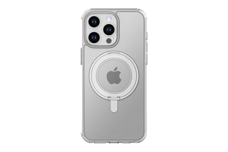 Ảnh Ốp lưng Magsafe iPhone 15 Pro Max Nhựa cứng viền dẻo Jincase 360 Rotating JCS0076