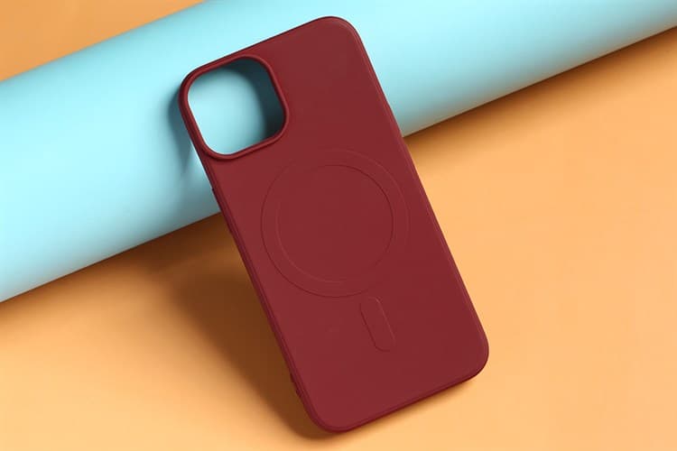 Ảnh Ốp lưng Magsafe iPhone 14 Candy Silicone JM