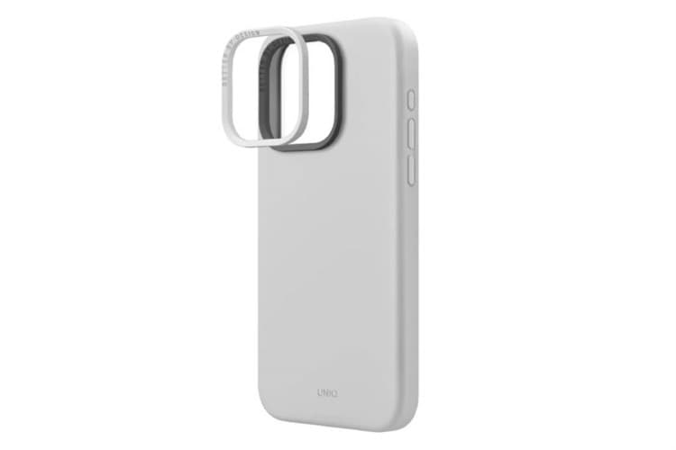 Ảnh Ốp lưng MagSafe iPhone 15 Pro Max Silicone UNIQ HYBRID MAGCLICK CHARGING LINO HUE Liquid Chính hãng