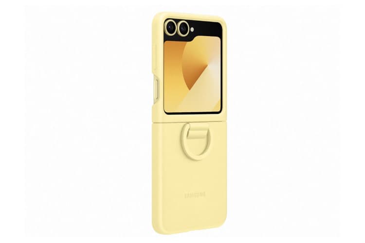 Ảnh Ốp lưng nắp gập Galaxy Z Flip6 Silicone Samsung Chính hãng