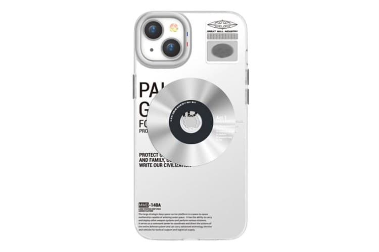 Ảnh Ốp lưng MagSafe iPhone 15 Nhựa cứng viền dẻo TGVIS SPACE EXPLORE Chính hãng