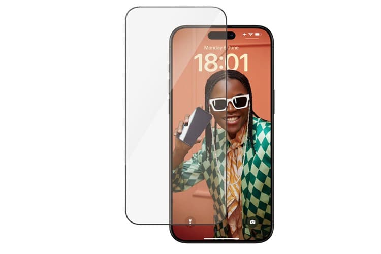 Ảnh Miếng dán kính cường lực iPhone 15 Pro Max Panzer