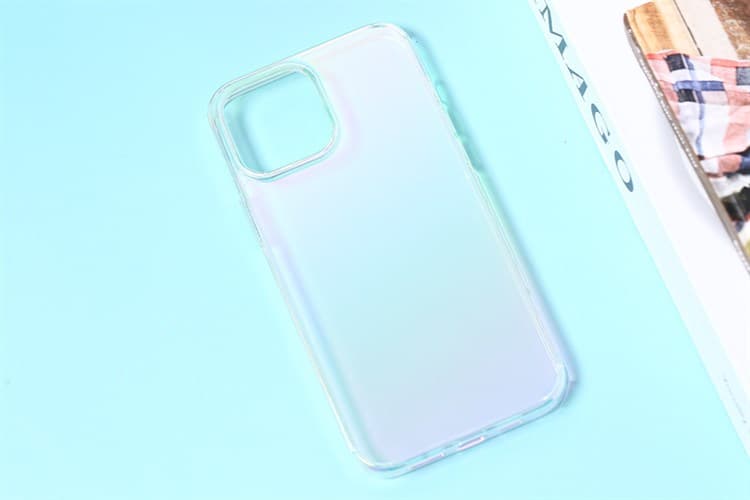 Ảnh Ốp lưng iPhone 13 Pro Max Nhựa dẻo RAINBOW PURE JM